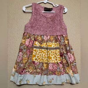 Matilda Jane Pink Textured Girls' Dress